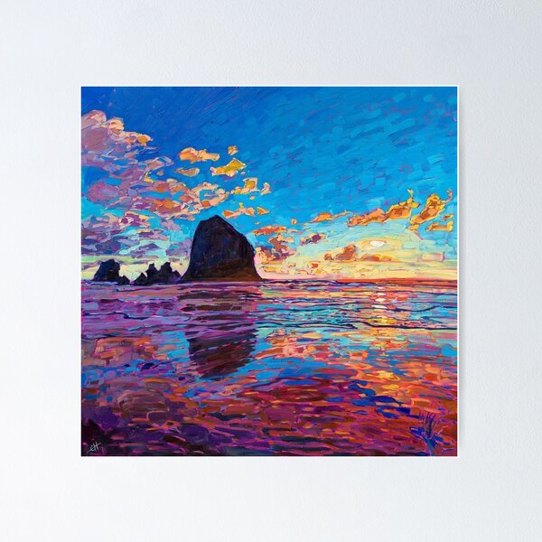 Item preview, E Hanson "Sunset Reflections" designed and sold by lava-girl.