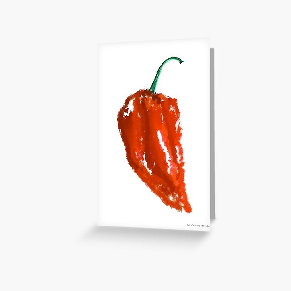 Hot n' Spicy Greeting Card