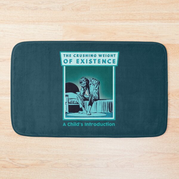Item preview, The Crushing Weight of Existence - Funny Book Design designed and sold by BaconPancakes21.