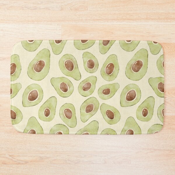 Item preview, Watercolour Avocado Pattern designed and sold by RebeccaFlaherty.