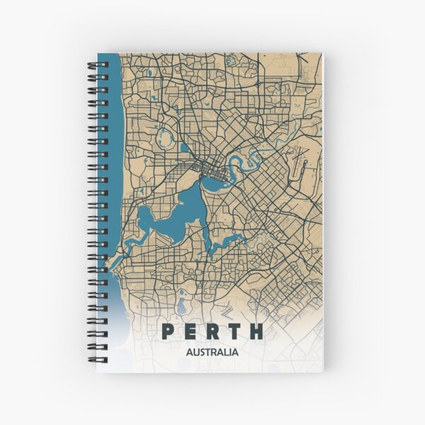 Item preview, Perth map Asutralia designed and sold by PostersProf1.