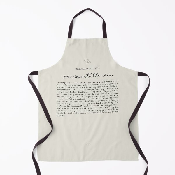 Item preview, Come In With The Rain Lyrics designed and sold by queseraseraa.