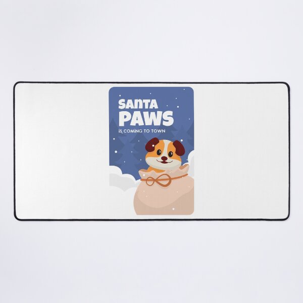 Item preview, Santa Paws Adopt Me | Dog Christmas with snow designed and sold by I'm  Redz.
