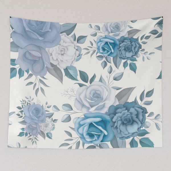 Artikelvorschau, blaue Blume entworfen und verkauft von zaher97.