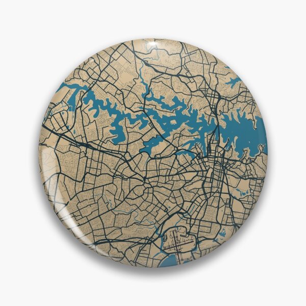 Item preview, Sydney map Australia designed and sold by PostersProf1.