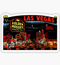 Las Vegas Strip Nevada Vintage Travel Decal Sticker