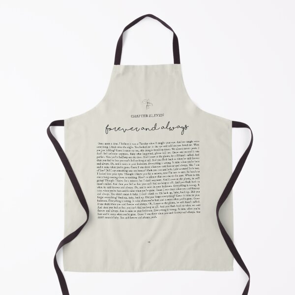 Item preview, Forever and Always Lyrics designed and sold by queseraseraa.