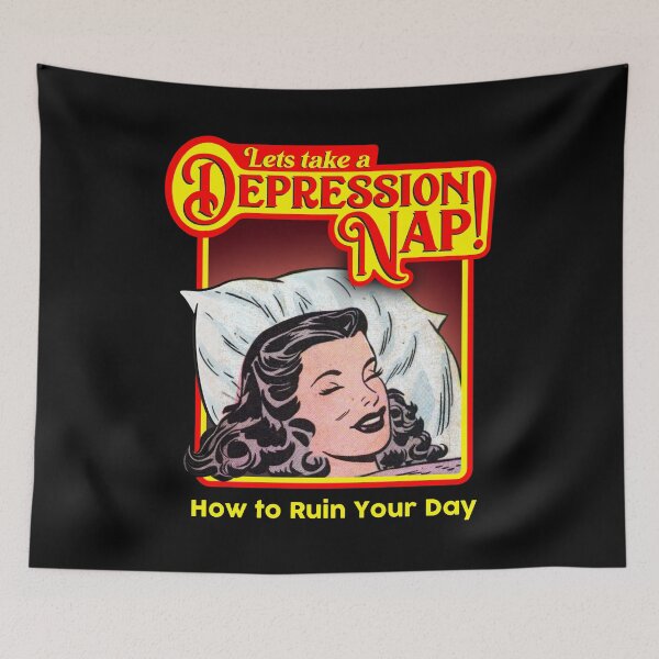 Item preview, Depression Nap - Diseño divertido de depresión y ansiedad designed and sold by BaconPancakes21.