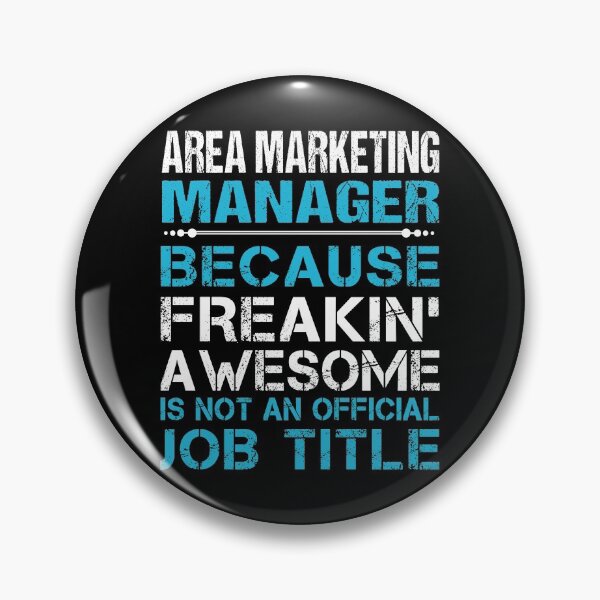 Item preview, Area Marketing Manager T Shirt - Freaking Awesome Job Gift Item Tee designed and sold by oetate4774.