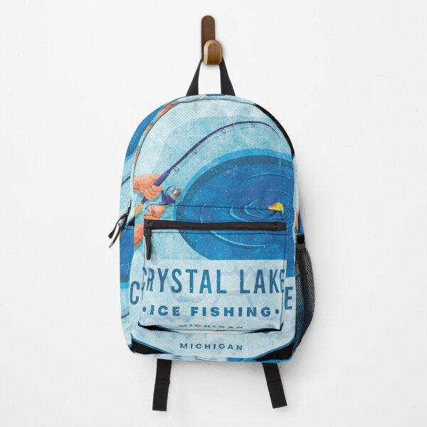 Item preview, Crystal Lake Ice Fishing Michigan designed and sold by JordanHolmes.