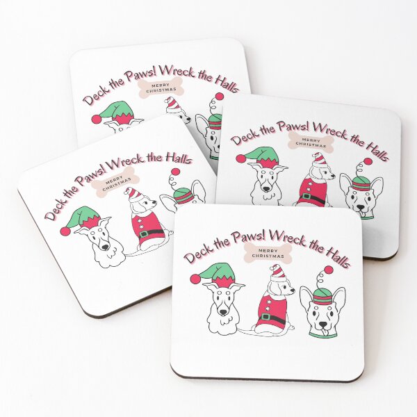 Item preview, Deck the Paws! Wreck the Halls! Merry Christmas | Best GRD Designs designed and sold by Best-GRD.