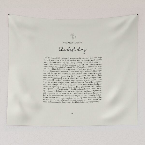 Item preview, The Best Day Lyrics designed and sold by queseraseraa.