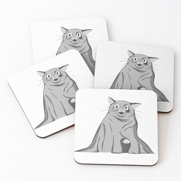 Item preview, Cat ghost artwork  designed and sold by Celine-Tia.