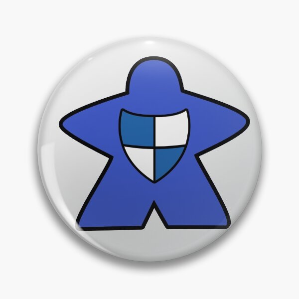 Artikelvorschau, Blauer Meeple entworfen und verkauft von Sky-99.