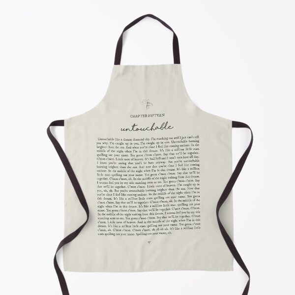 Item preview, Untouchable Lyrics designed and sold by queseraseraa.