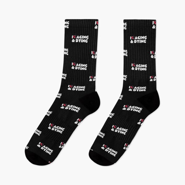 Item preview, I Love Aging and Dying Gift designed and sold by Studio TANFF.