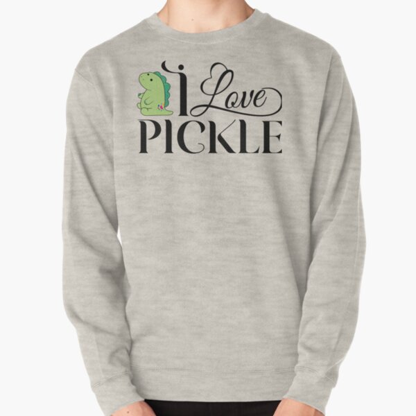 Moriah Elizabeth Pickle The Dinosaur Lightweight Lettering T-Shirt Pullover Sweatshirt