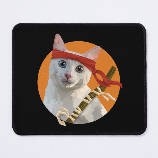 Item preview, Monk Kitty designed and sold by HanaAbstracts.