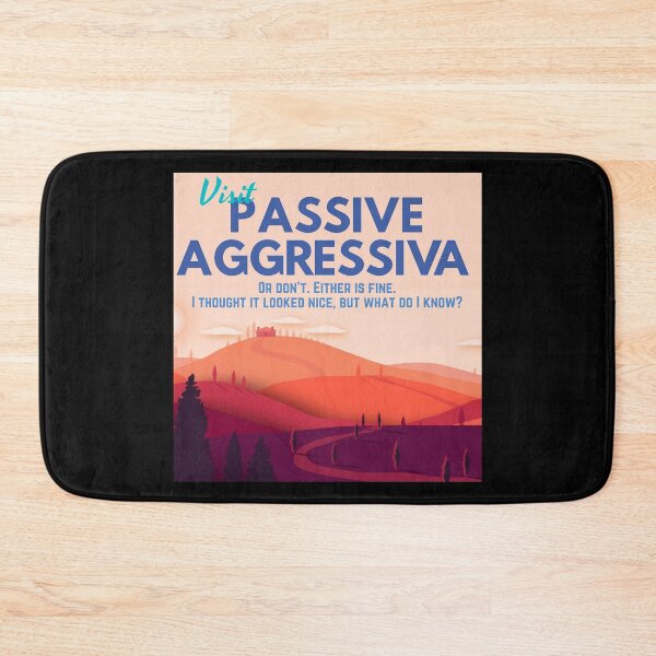 Item preview, Visit Passive Aggressiva designed and sold by baldbird.