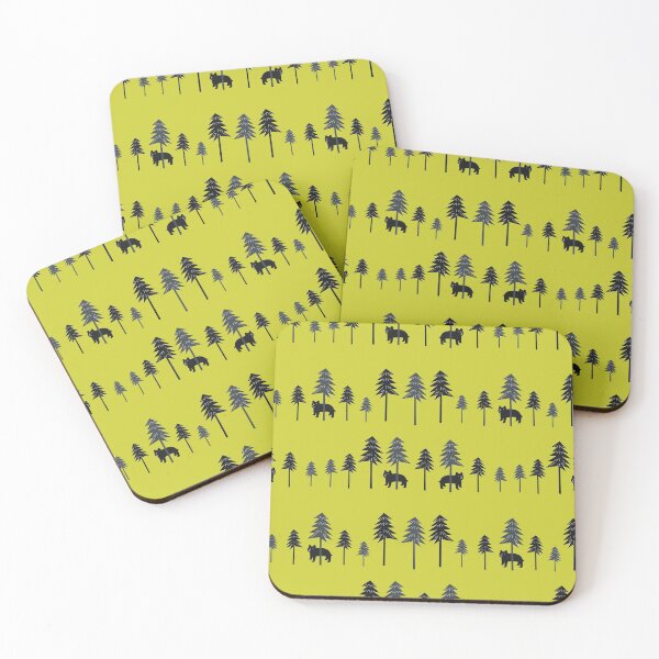 Item preview, Woodland Bear in Light Green designed and sold by PegasusDesigns.