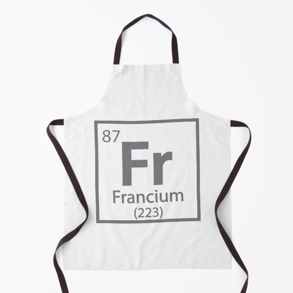 Item preview, Francium - French Science designed and sold by TravelScientist.
