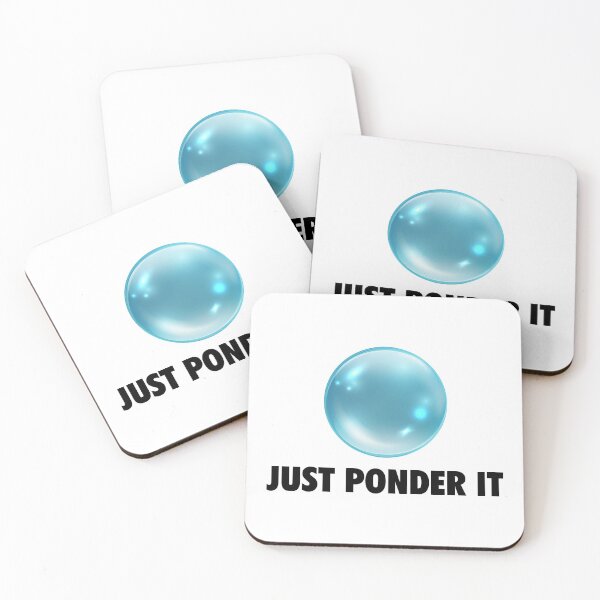 Item preview, Just Ponder It. Pondering My Orb designed and sold by Borg219467.