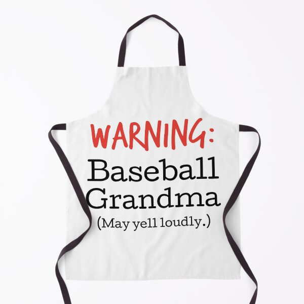 Item preview, Warning! Baseball Grandma (May yell loudly.) designed and sold by hardscuffle.