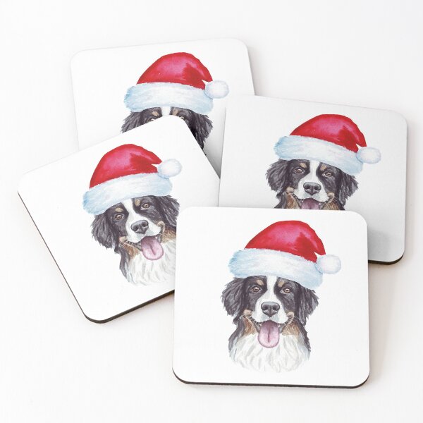 Item preview, Bernese Mountain Dog - Holiday Christmas Dog designed and sold by borodina-ket.
