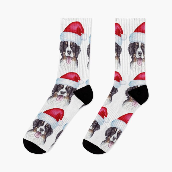 Item preview, Bernese Mountain Dog - Holiday Christmas Dog designed and sold by borodina-ket.