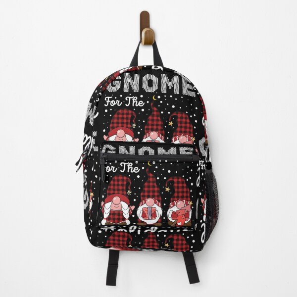 Item preview, Gnome For The Holidays Buffalo Plaid Christmas Gnomes designed and sold by GravitiTees.