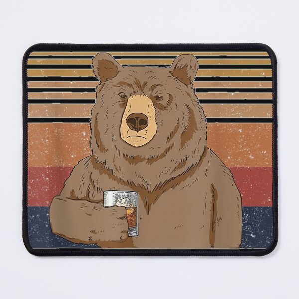 Item preview, That&27;s What I Do I Drink Bourbon I Hate People And I Know Things Bear Drinking TShir designed and sold by lynnearstella.