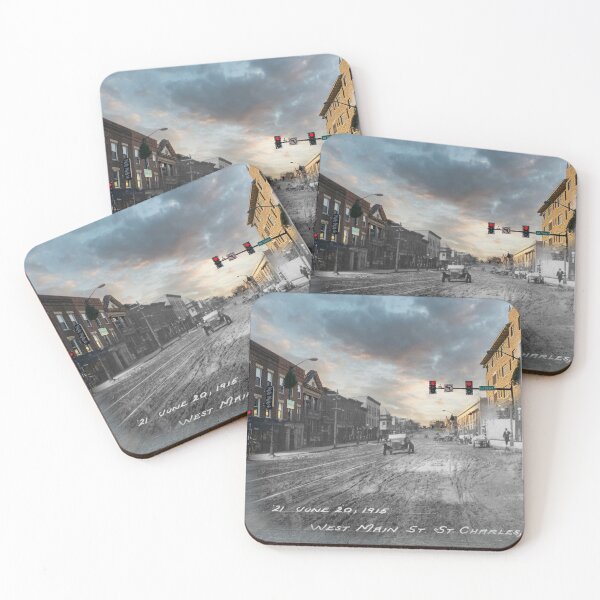 Item preview, Mashup St. Charles, IL - Model T on Main Street designed and sold by Shumway  Studio.
