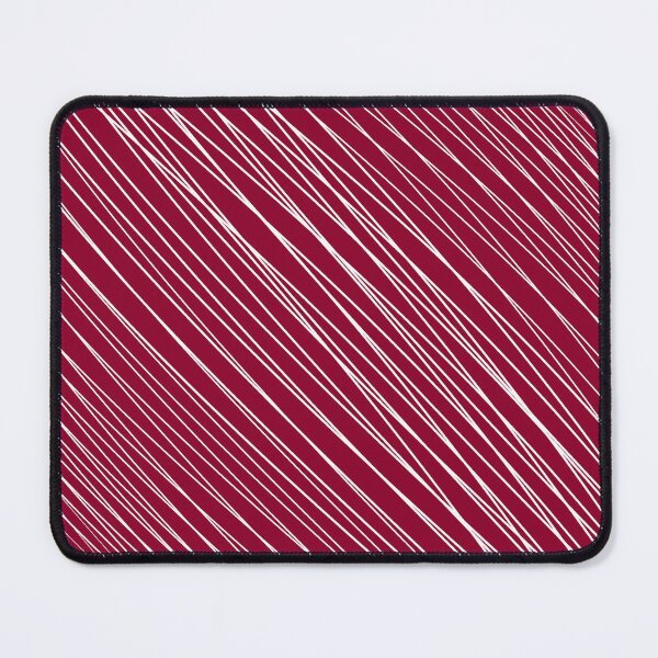 Item preview, Striped-pattern, red, white, simple, minimal, minimalist, lined-pattern, stripe, modern, trendy, basic, digital, pattern, abstract, lines, line, line-art, jewel-color, designed and sold by PrintedDreams.