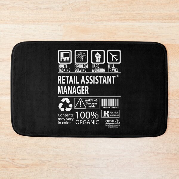 Item preview, Retail Assistant Manager T Shirt - MultiTasking Certified Job Gift Item Tee designed and sold by andahanson.