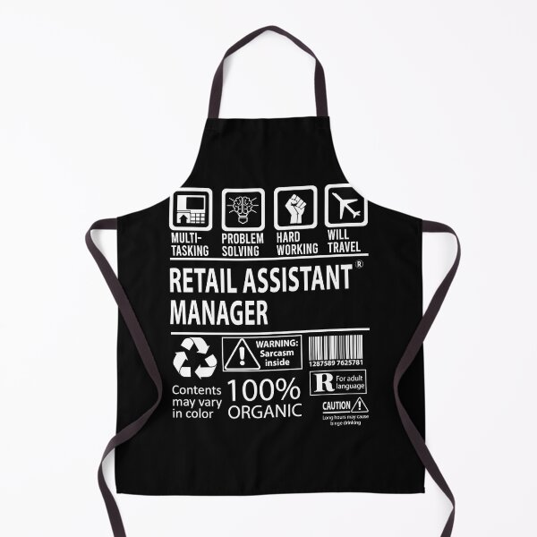Item preview, Retail Assistant Manager T Shirt - MultiTasking Certified Job Gift Item Tee designed and sold by andahanson.