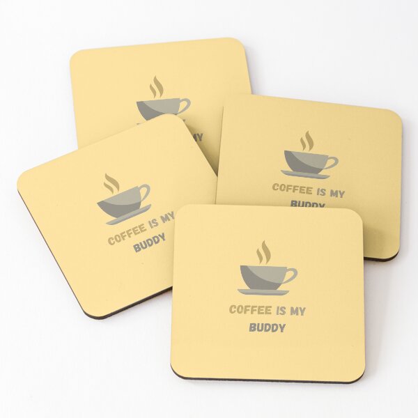 Item preview, COFFEE IS MY BUDDY designed and sold by Adnandar.