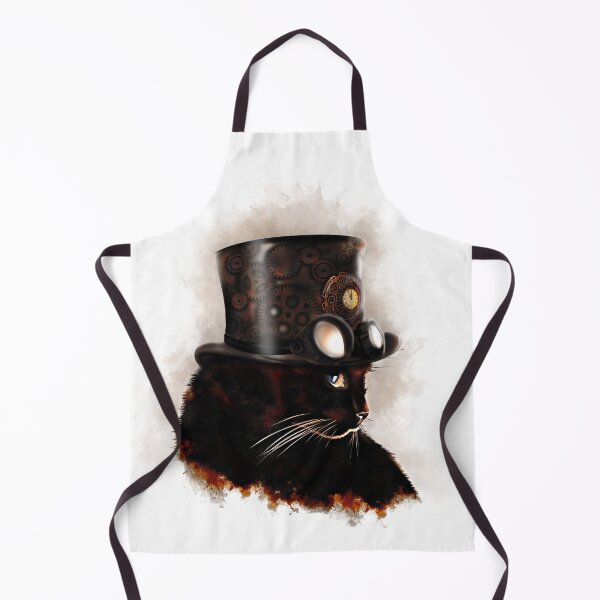 Item preview, Steampunk Cat designed and sold by Chrystelle Hubert.