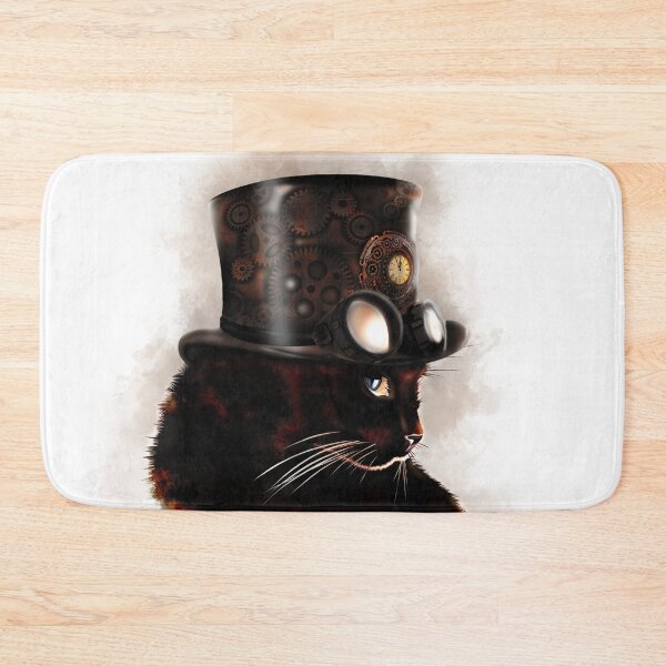 Item preview, Steampunk Cat designed and sold by Chrystelle Hubert.