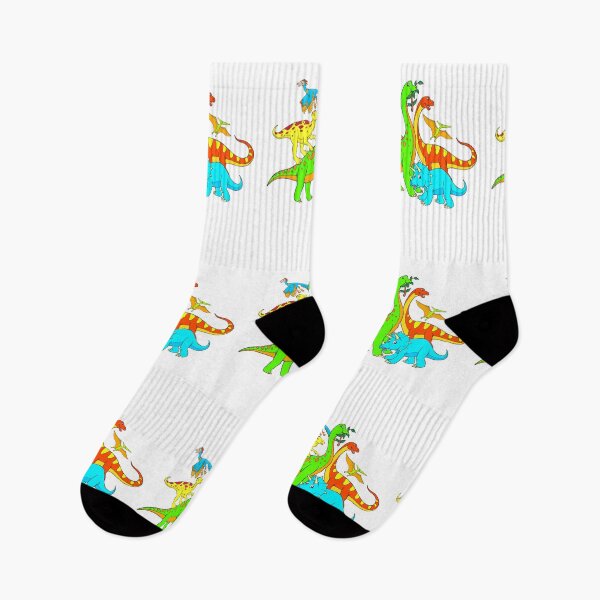Item preview, Colorful Dinosaurs - Cute Dino Design for Kids and Adults designed and sold by samshirts.