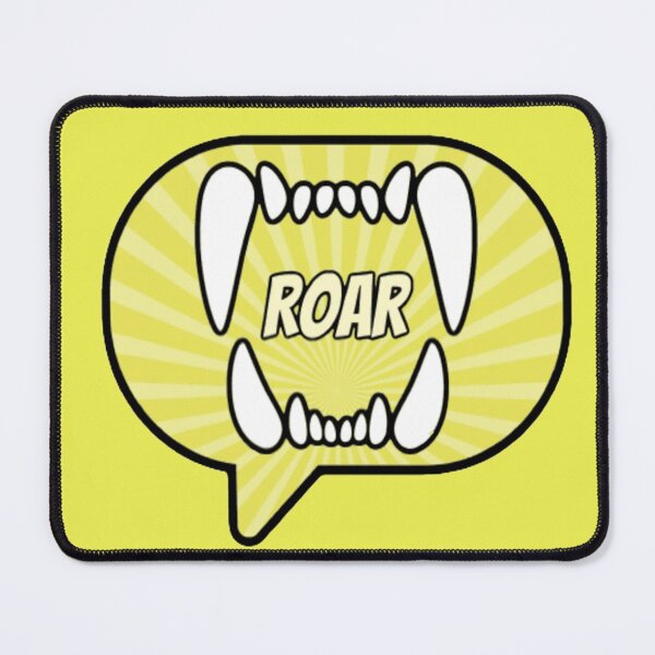 Item preview, Roar Speech Bubble designed and sold by oxyten.