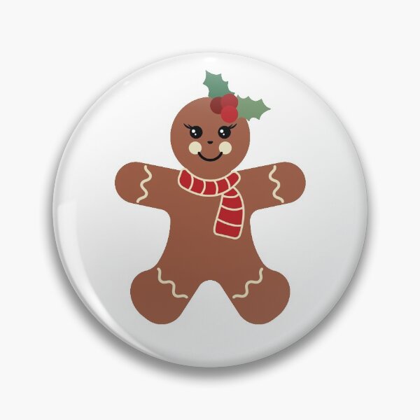 Artikelvorschau, Gingerbread girl Christmas cookies Ginger woman entworfen und verkauft von KateBilous.