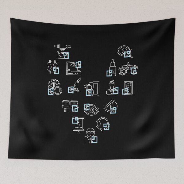 Item preview, Optician Heart Optician Glasses designed and sold by MooonTees.