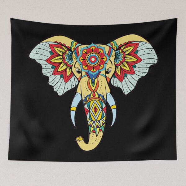 Item preview, Mandala elephant designed and sold by MarioColtello.