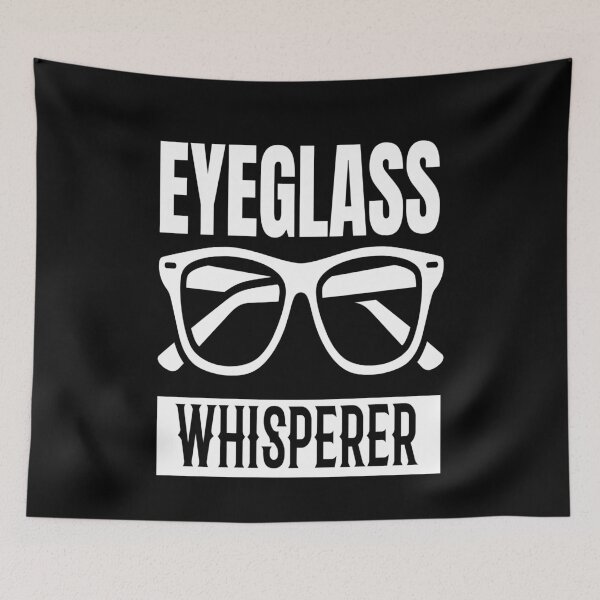 Item preview, Optician Eyeglass Whisperer Glasses designed and sold by MooonTees.