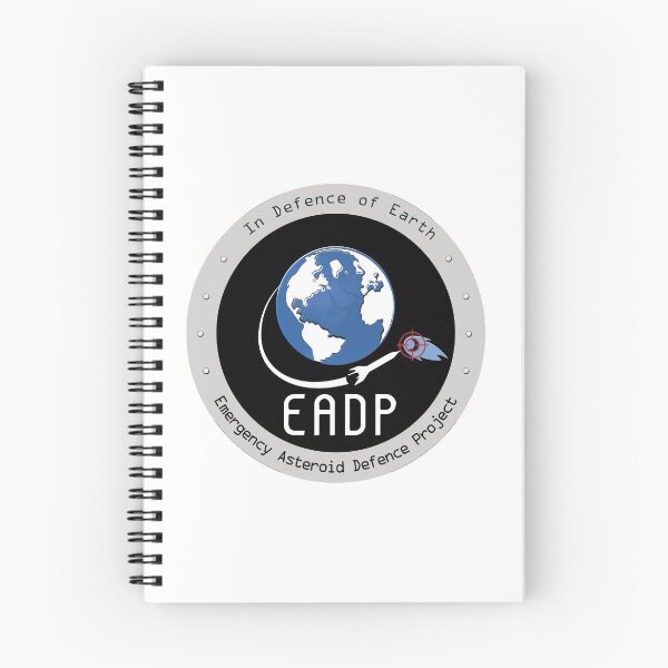 Item preview, Emergency Asteroid Defence Project Logo designed and sold by Nikki SpaceStuffPlus.
