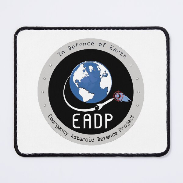 Item preview, Emergency Asteroid Defence Project Logo designed and sold by Nikki SpaceStuffPlus.