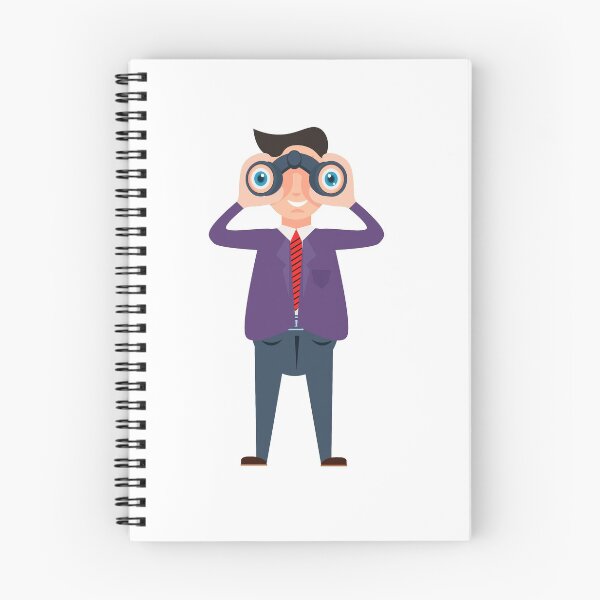 Item preview, Man looking through binoculars and smiling designed and sold by KARTICK DUTTA.