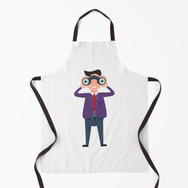 Item preview, Man looking through binoculars and smiling designed and sold by KARTICK DUTTA.