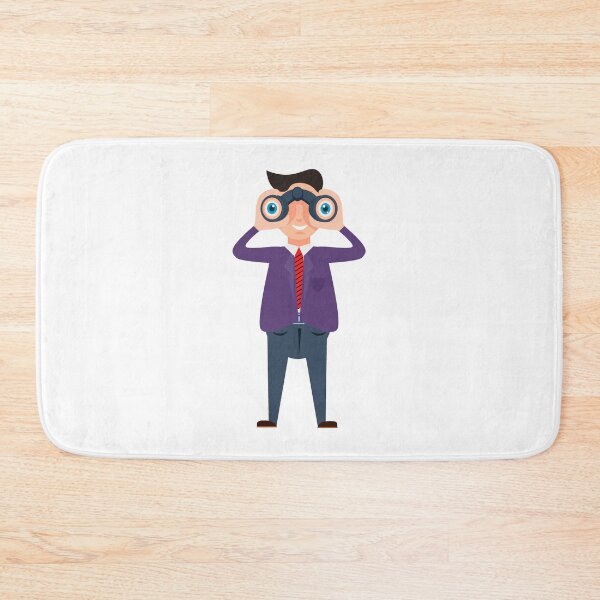 Item preview, Man looking through binoculars and smiling designed and sold by KARTICK DUTTA.