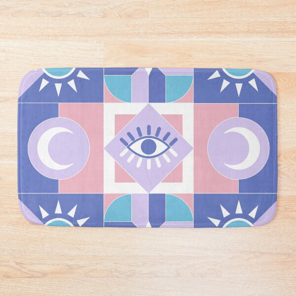 Item preview, Abstract pastel mosaic pattern designed and sold by Artyerke.